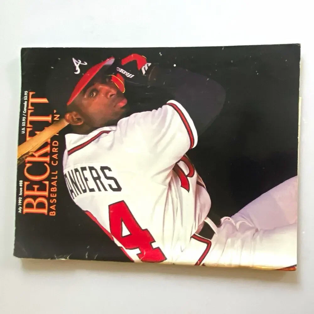 Beckett Baseball Card Monthly Price Guide Magazine July 1992 Issue #88